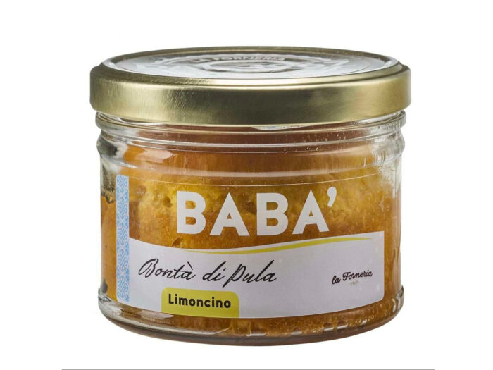 BABA' Limoncino di Muravera in Vasocottura 160 g -1 cartone da 6 Pz