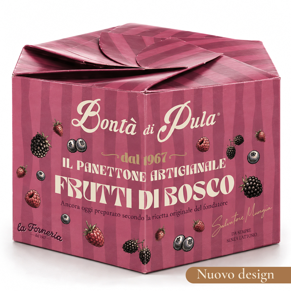 Panettone ai Frutti di Bosco 750 g - 1 cartone da 6 Pz - immagine 2